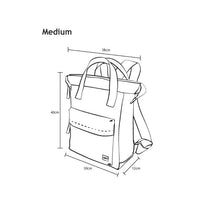 Cargar a imaxe no visor de galería, MOCHILA IMPERMEABLE BANTERÍA B VERMELLO MEDIO