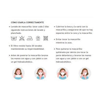 Cargar a imaxe no visor de galería, MÁSCARA MONITOS B / N