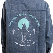 Cargar imagen en el visor de la galería, CHAQUETA LOBO AZUL