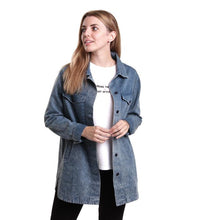 Cargar imagen en el visor de la galería, CHAQUETA LOBO AZUL