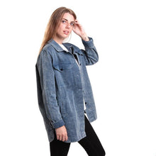 Cargar imagen en el visor de la galería, CHAQUETA LOBO AZUL