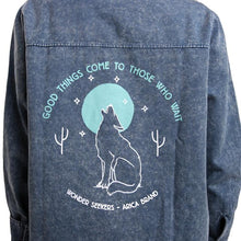Cargar imagen en el visor de la galería, CHAQUETA LOBO AZUL