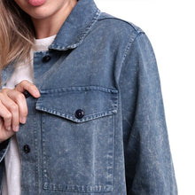 Cargar imagen en el visor de la galería, CHAQUETA LOBO AZUL