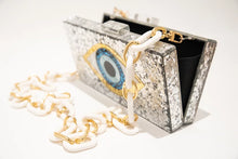 Cargar imagen en el visor de la galería, BOLSO OJO PLATA