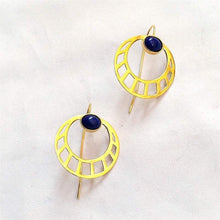 Cargar a imaxe no visor de galería, PENDENTES DE LATÓN ORO (GRANOS)