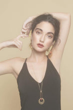 Cargar a imaxe no visor de galería, PENDENTES DE LATÓN DE OURO DE ALTA CALIDADE (GRANOS)