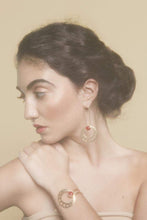 Cargar a imaxe no visor de galería, PENDENTES DE LATÓN DE OURO DE ALTA CALIDADE (GRANOS)