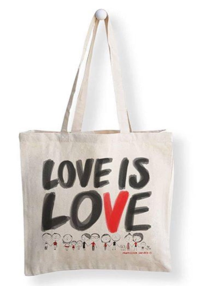 TOTE BAG ´LOVE IS LOVE¨