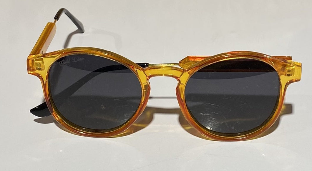Gafas de sol de acetato laranxa de Tokio