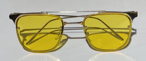 Gafas de sol amarelas metálicas de San Antonio